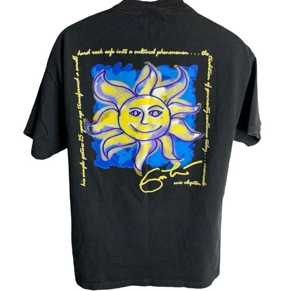 Vintage Mens Hard Rock Cafe T Shirt L Black Crewneck Short Sleeve New Orleans
